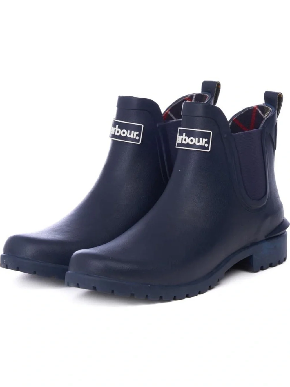 BARBOUR WILTON WELLINGTONS RAIN BOOTS NAVY 40 EU 9 US